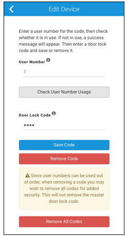 Schlage Z-Wave Door Locks Release Notes